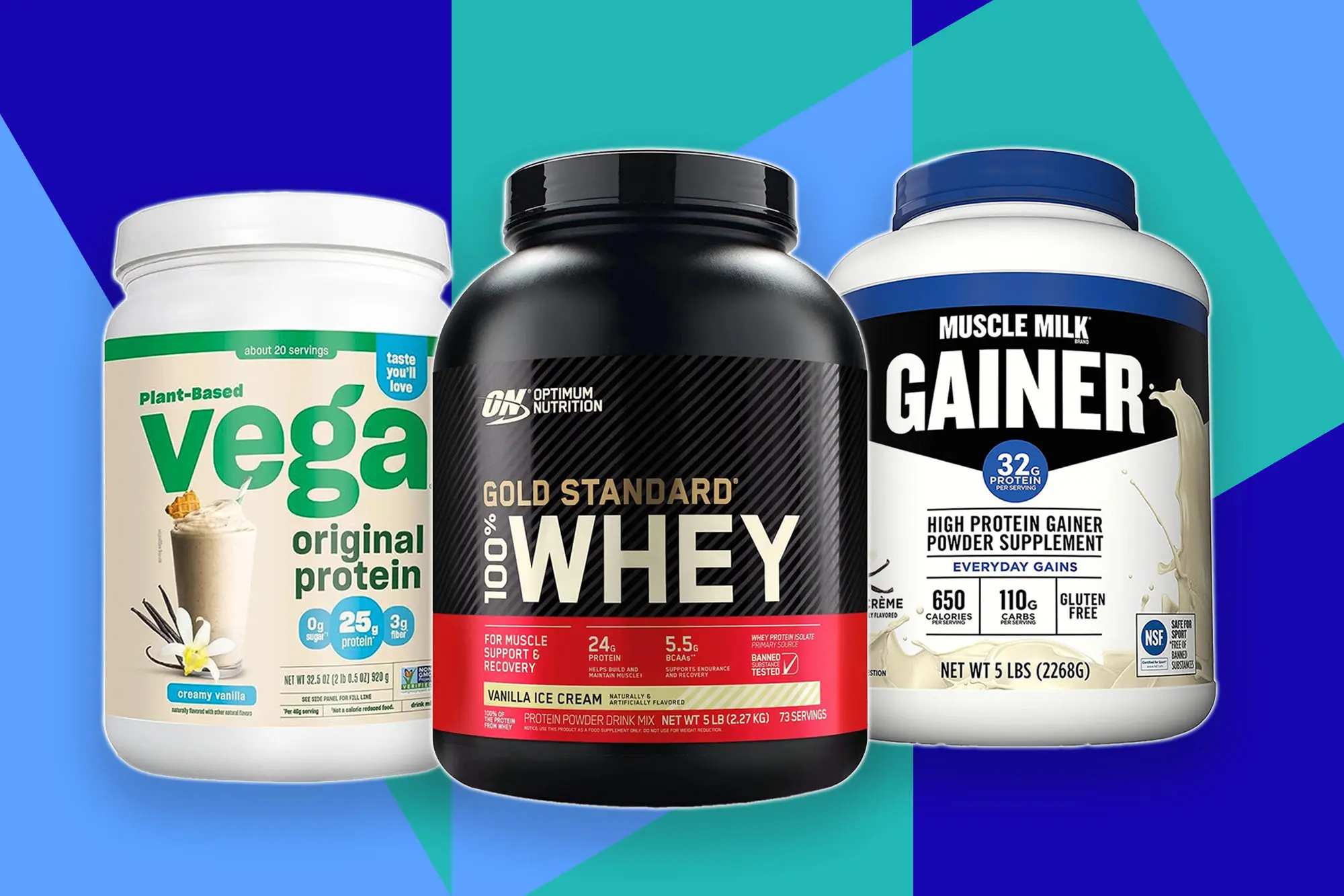 The 10 Top Protein Powders: Featuring Both Animal- and Plant-Based Options in a Variety of Flavors
