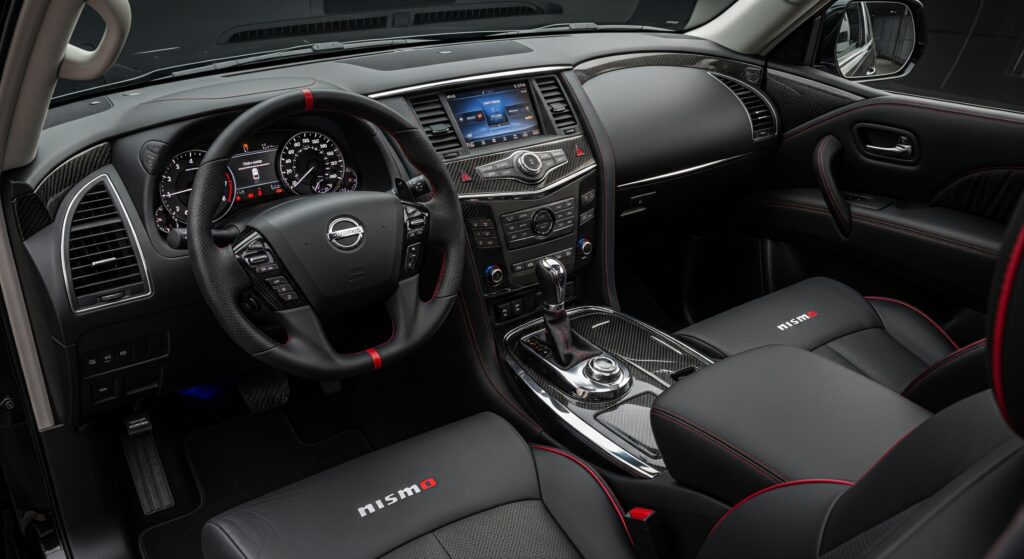 495 HP Nissan interior