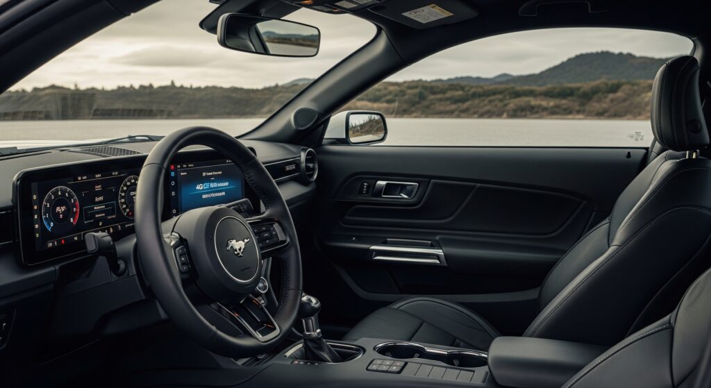 FordPass® Connect with 4G LTE Wi-Fi Hotspot with e 2025 Ford Mustang® Dark Horse™ Premium