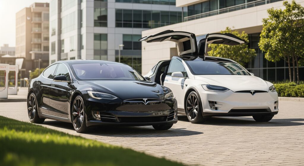 Tesla Model S and Model X