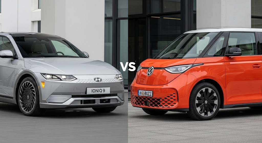 Hyundai Ioniq 9 vs. Volkswagen ID.Buzz