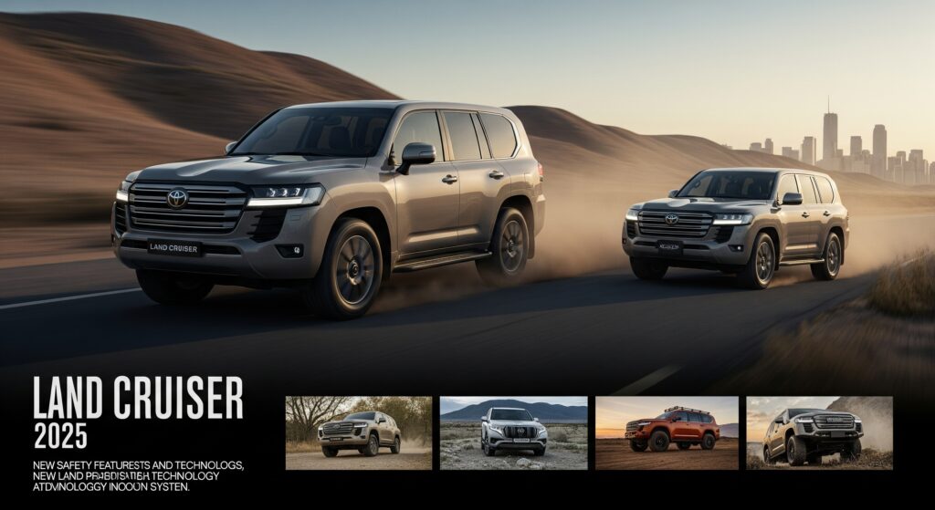 The Toyota Land Cruiser Commercial 2025