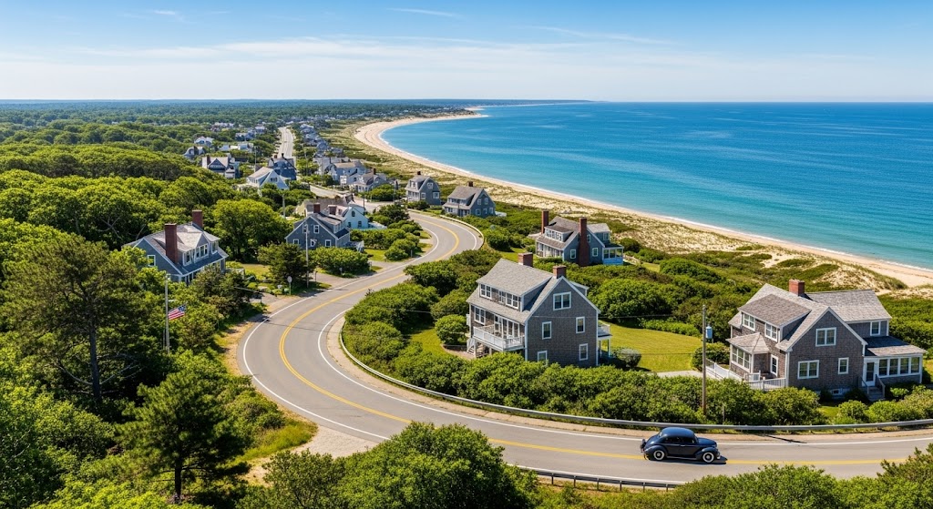 Cape Cod Scenic Drive USA