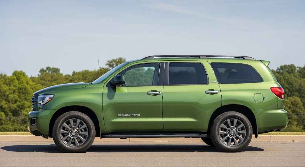 Toyota Sequoia Hybrid Best Suv for Family